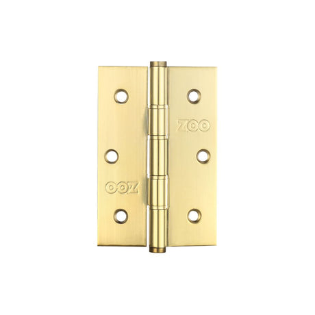 High quality image of the Zoo Hardware - Stainless Steel Slim Knuckle Door Hinge 76 x 52 x 1.5mm - PVD Brass | Sku. zhss352pvd | available to order from Trade Door Handles.