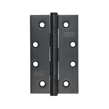 High quality image of the Zoo Hardware - Slim Knuckle Bearing Hinge Stainless Steel - Grade 201 - 102 x 63 x 2.5mm - Matt Black | Sku. zhss63mb | available to order from Trade Door Handles.