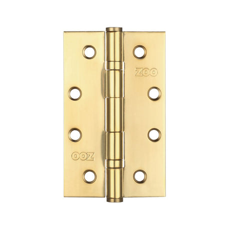 High quality image of the Zoo Hardware - Slim Knuckle Bearing Hinge Stainless Steel - Grade 201 - 102 x 63 x 2.5mm - PVD Brass | Sku. zhss63pvd | available to order from Trade Door Handles.