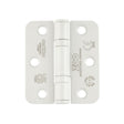 High quality image of the Zoo Hardware - Grade 11 Bearing Hinges - 76mm x 67mm x 2.5mm Radius Corner - Powder Coated White | Sku. zhss7667r-pcw | available to order from Trade Door Handles.