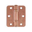 High quality image of the Zoo Hardware - Grade 11 Bearing Hinges - 76mm x 67mm x 2.5mm Radius Corner - PVD Satin Bronze | Sku. zhss7667r-pvdbz | available to order from Trade Door Handles.