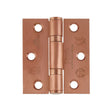 High quality image of the Zoo Hardware - Grade 11 Bearing Hinges - 76mm x 67mm x 2.5mm Square Corner - PVD Satin Bronze | Sku. zhss7667s-pvdbz | available to order from Trade Door Handles.