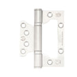 High quality image of the Zoo Hardware - Flush / Interleaf HingeÂ  Pair - CE/UKCA - Grade 11 - Satin Stainless Steel | Sku. zhssfh-243s | available to order from Trade Door Handles.