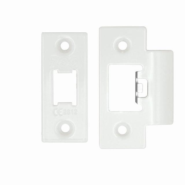 High quality image of the Zoo Hardware - Spare Sq.Acc Pk for Heavy Duty Tubular Latch - Powder Coated White | Sku. zlap01-pcw | available to order from Trade Door Handles.