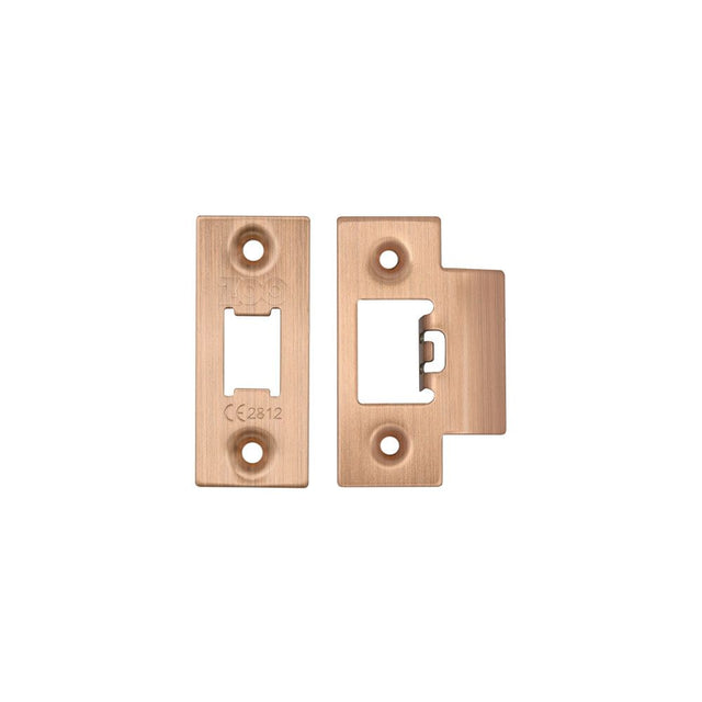 High quality image of the Zoo Hardware - Spare Sq.Acc Pk for Heavy Duty Tubular Latch - Tuscan Rose Gold | Sku. zlap01-trg | available to order from Trade Door Handles.