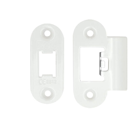High quality image of the Zoo Hardware - Spare Radius Acc Pk for Heavy Duty Tubular Latch - Powder Coated White | Sku. zlap01r-pcw | available to order from Trade Door Handles.