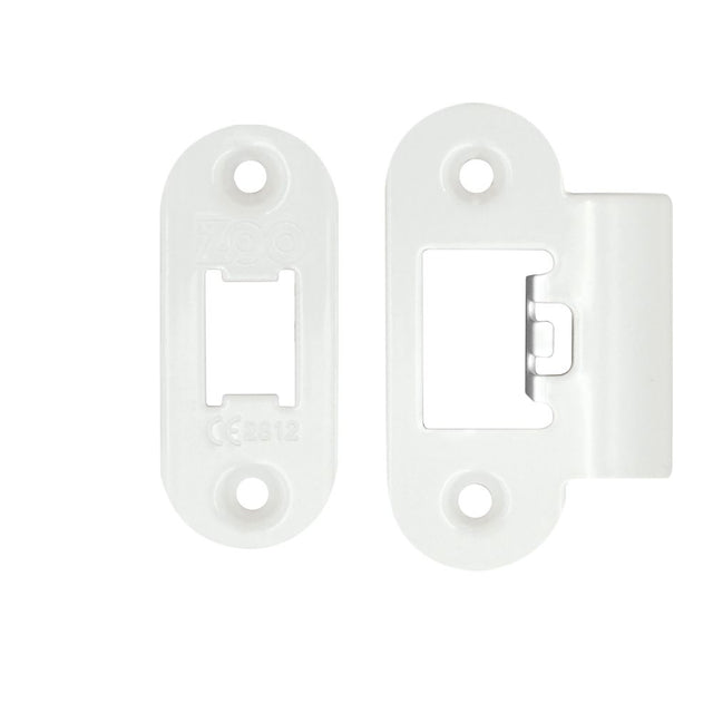 High quality image of the Zoo Hardware - Spare Radius Acc Pk for Heavy Duty Tubular Latch - Powder Coated White | Sku. zlap01r-pcw | available to order from Trade Door Handles.