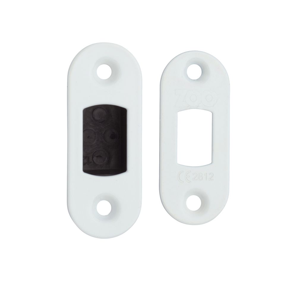High quality image of the Zoo Hardware - Spare Radius Acc Pk for Heavy Duty Tubular Deadbolts - Powder Coated White | Sku. zlap02r-pcw | available to order from Trade Door Handles.