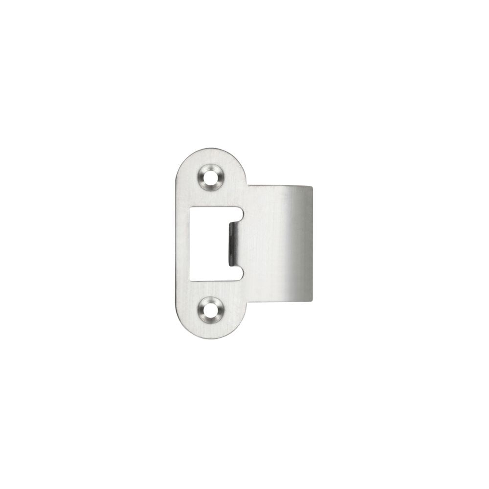 High quality image of the Zoo Hardware - Spare Extended Radius Tongue Strikes to suit the ZTLKA and ZTLA Tubular Latches - strike only no box/screw - Stain Stainless Steel | Sku. zlap06rss | available to order from Trade Door Handles.