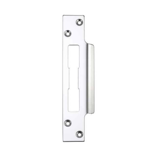 High quality image of the Zoo Hardware - Spare Extended Tongue Strikes for UK Locks C/W fixing Screws - Sash / Bath - Stain Stainless Steel | Sku. zlap15ss | available to order from Trade Door Handles.