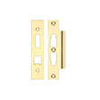 High quality image of the Zoo Hardware - Spare Acc Pk for UK Horizontal 3L Locks - *BLANK* - Contains Forend, Strike and Fixing Screws (Lock Version) - Polished Brass | Sku. zlap16bpb | available to order from Trade Door Handles.
