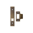 High quality image of the Zoo Hardware - Spare Acc Pk for UK Horizontal Latch - *BLANK* - Contains Forend, Strike and Fixing Screws (Latch Version) - Bronze | Sku. zlap17bfb | available to order from Trade Door Handles.