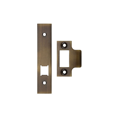 High quality image of the Zoo Hardware - Spare Acc Pk for UK Horizontal Latch - *BLANK* - Contains Forend, Strike and Fixing Screws (Latch Version) - Bronze | Sku. zlap17bfb | available to order from Trade Door Handles.