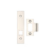 High quality image of the Zoo Hardware - Spare Acc Pk for UK Horizontal Latch - *BLANK* - Contains Forend, Strike and Fixing Screws (Latch Version) - Polished Nickel | Sku. zlap17bpn | available to order from Trade Door Handles.