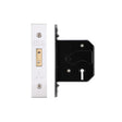 Zoo Hardware Locks & Latches Stainless Steel Zoo Hardware - 3 Lever Replacement Dead Lock - 64mm c/w Stainless Steel Forend and Strike
