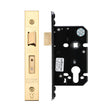 Zoo Hardware Locks & Latches PVD Brass Zoo Hardware - Euro Profile Sash Lock - 64mm C/W PVD Forend and Strike