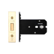 Zoo Hardware Locks & Latches PVD Brass Zoo Hardware - Flat Dead lock - 102mm C/W PVD Forend and Strike