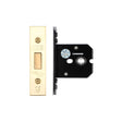 Zoo Hardware Locks & Latches PVD Brass Zoo Hardware - Flat Dead lock - 64mm C/W PVD Forend and Strike