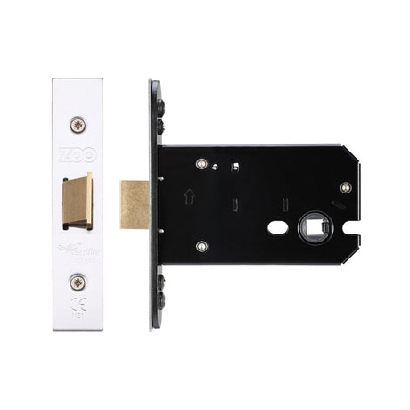 Zoo Hardware Locks & Latches Stainless Steel Zoo Hardware - Flat latch - 102mm C/W Stainless Steel Forend and Strike