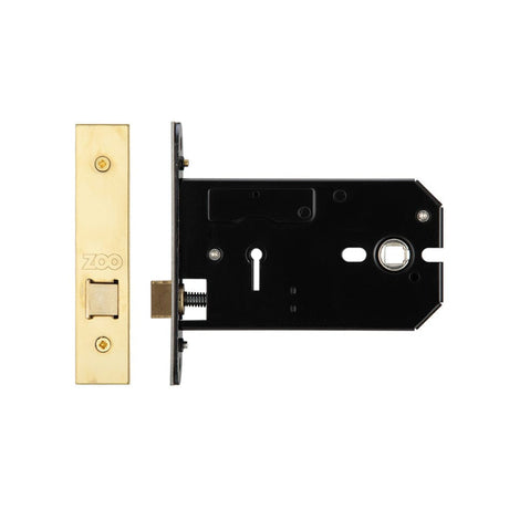 Zoo Hardware Locks & Latches PVD Brass Zoo Hardware - Horizontal Latch - 127mm