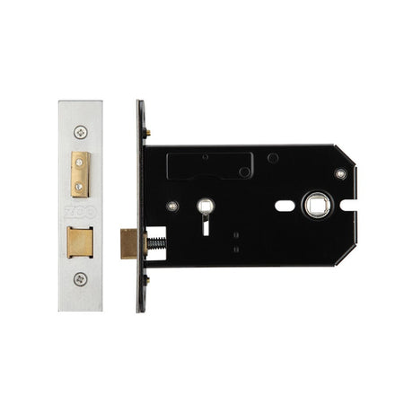 Zoo Hardware Locks & Latches Stainless Steel Zoo Hardware - Horizontal Lock - 127mm - Bathroom Version
