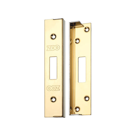 Zoo Hardware Locks & Latches PVD Brass Zoo Hardware - Rebate Kit to Suit UK Dead Lock - 1/2" lock and striker