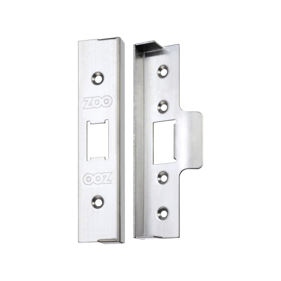 Zoo Hardware Locks & Latches Stainless Steel Zoo Hardware - Rebate Kit to Suit UK Flat Latch - 1/2" lock and striker