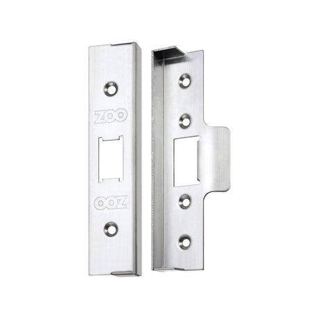 Zoo Hardware Locks & Latches Stainless Steel Zoo Hardware - Rebate Kit to Suit UK Flat Latch - 1/2" lock and striker