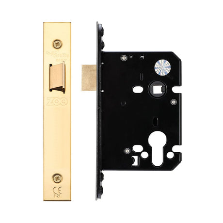 Zoo Hardware Locks & Latches PVD Brass Zoo Hardware - Upright Latch - 76mm C/W PVD Forend and Strike