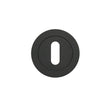 High quality image of the STANZA - Escutcheon Standard Profile (50mm Dia.) Black | Sku. zpa002-mb | available to order from Trade Door Handles.