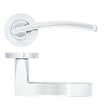 High quality image of the STANZA - Toledo Lever on Rose Polished Chrome | Sku. zpa030-cp | available to order from Trade Door Handles.