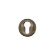 High quality image of the STANZA - Euro Profile Escutcheon 50mm dia - Bronze | Sku. zpz001fb | available to order from Trade Door Handles.