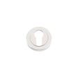 High quality image of the STANZA - Euro Profile Escutcheon 50mm dia - Polished Nickel | Sku. zpz001pn | available to order from Trade Door Handles.