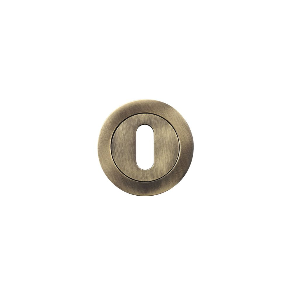 High quality image of the STANZA - Standard Profile Escutcheon 50mm dia - Bronze | Sku. zpz002fb | available to order from Trade Door Handles.