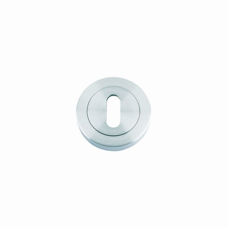 High quality image of the STANZA - Standard Profile Escutcheon 50mm dia - Satin Nickel | Sku. zpz002sn | available to order from Trade Door Handles.