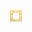 High quality image of the STANZA - ZPZ Spare Square Rose Pack - Favo Satin Brass | Sku. zpzsqsr-fsb | available to order from Trade Door Handles.