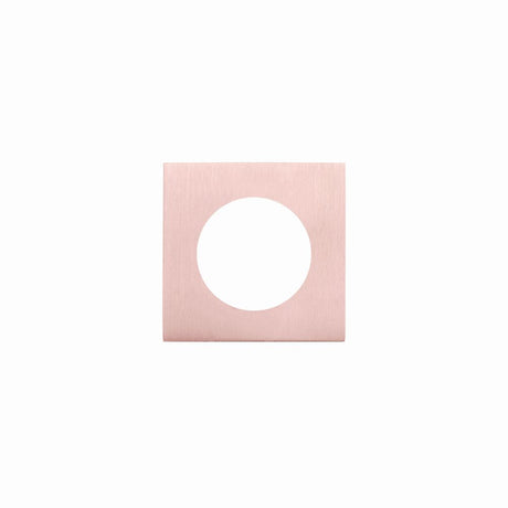 High quality image of the STANZA - ZPZ Spare Square Rose Pack - Tuscan Rose Gold | Sku. zpzsqsr-trg | available to order from Trade Door Handles.