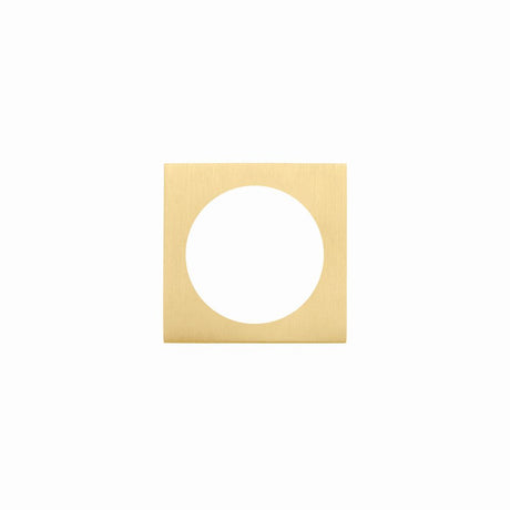 High quality image of the STANZA - ZPZ Spare Square Rose Pack To Suit Turn & Release & Esc - Favo Satin Brass | Sku. zpzsqsrt-fsb | available to order from Trade Door Handles.