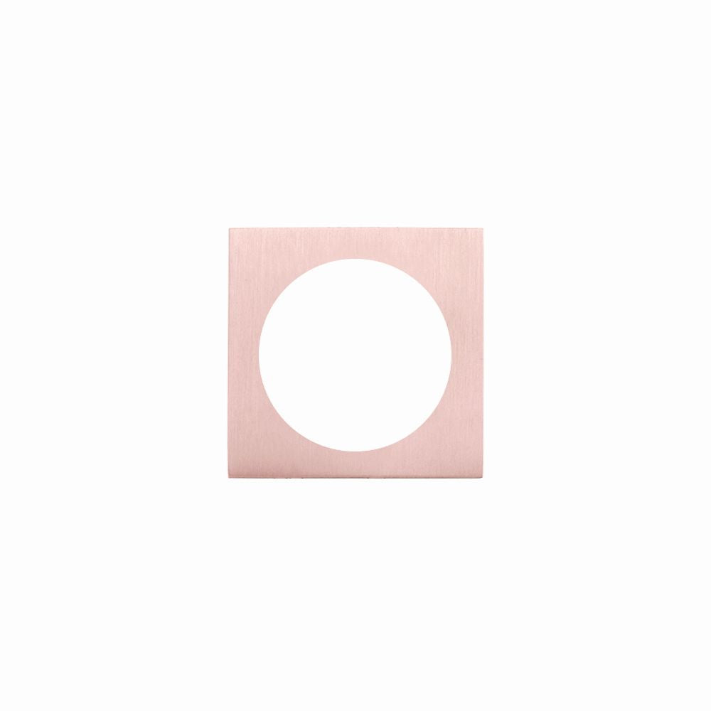 High quality image of the STANZA - ZPZ Spare Square Rose Pack To Suit Turn & Release & Esc - Tuscan Rose Gold | Sku. zpzsqsrt-trg | available to order from Trade Door Handles.