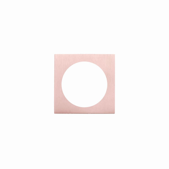 High quality image of the STANZA - ZPZ Spare Square Rose Pack To Suit Turn & Release & Esc - Tuscan Rose Gold | Sku. zpzsqsrt-trg | available to order from Trade Door Handles.