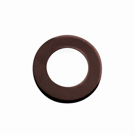High quality image of the STANZA - Spare ZPZ Screw On Outer Roses - 2x Covers Only - Bronze | Sku. zpzsr-etb | available to order from Trade Door Handles.