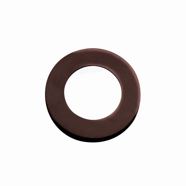 High quality image of the STANZA - Spare ZPZ Screw On Outer Roses - 2x Covers Only - Bronze | Sku. zpzsr-etb | available to order from Trade Door Handles.