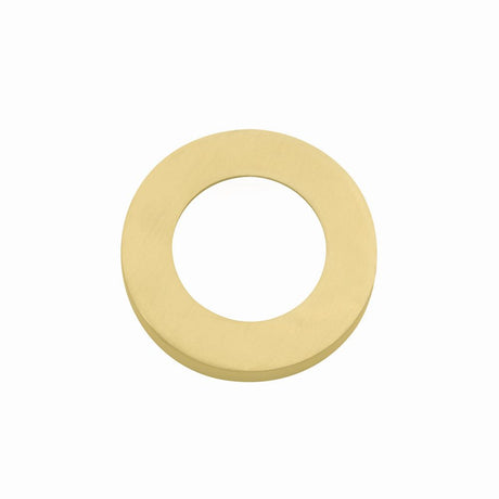 High quality image of the STANZA - Spare ZPZ Screw On Outer Roses - 2x Covers Only - Favo Satin Brass | Sku. zpzsr-fsb | available to order from Trade Door Handles.