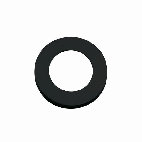 High quality image of the STANZA - Spare ZPZ Screw On Outer Roses - 2x Covers Only - Black | Sku. zpzsr-omb | available to order from Trade Door Handles.