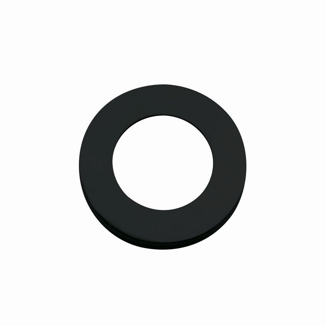 High quality image of the STANZA - Spare ZPZ Screw On Outer Roses - 2x Covers Only - Black | Sku. zpzsr-omb | available to order from Trade Door Handles.