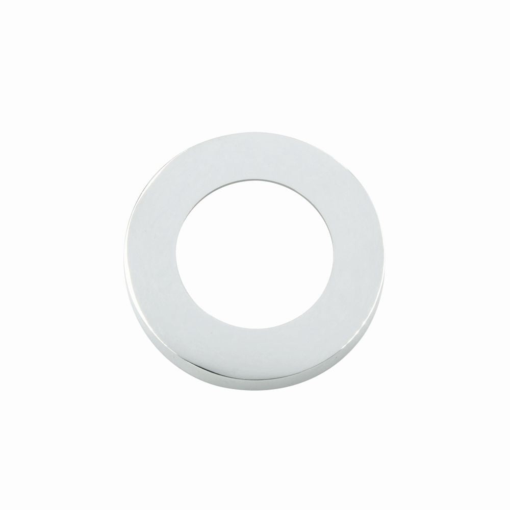 High quality image of the STANZA - Spare ZPZ Screw On Outer Roses - 2x Covers Only - Polished Chrome | Sku. zpzsrcp | available to order from Trade Door Handles.