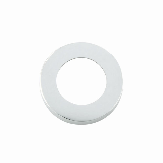 High quality image of the STANZA - Spare ZPZ Screw On Outer Roses - 2x Covers Only - Polished Chrome | Sku. zpzsrcp | available to order from Trade Door Handles.