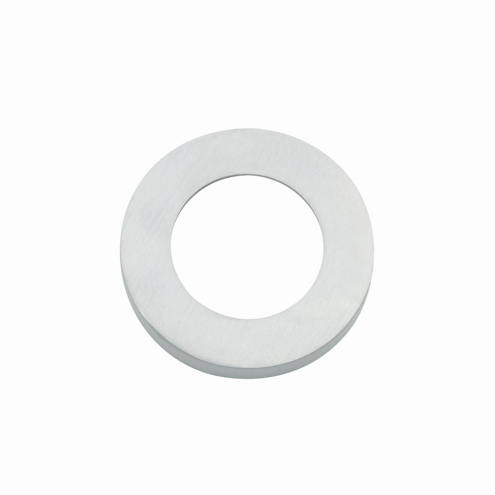 High quality image of the STANZA - Spare ZPZ Screw On Outer Roses - 2x Covers Only - Satin Chrome | Sku. zpzsrsc | available to order from Trade Door Handles.