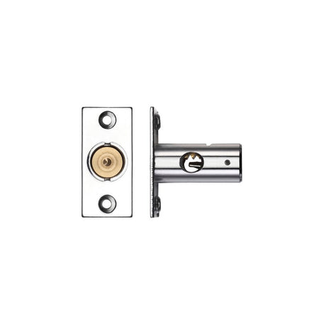 High quality image of the Zoo Hardware - Rack Bolt 37mm - Polished Chrome | Sku. zrb01cp | available to order from Trade Door Handles.