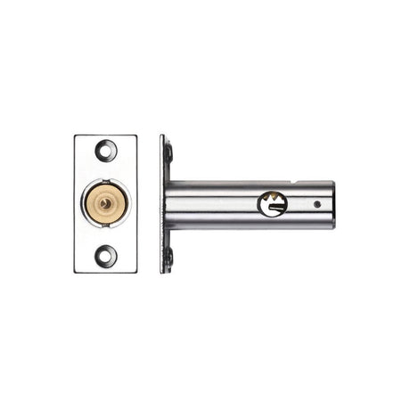 High quality image of the Zoo Hardware - Rack Bolt 61mm - Polished Chrome | Sku. zrb02cp | available to order from Trade Door Handles.